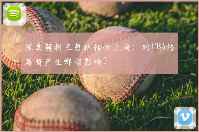 深度解析王哲林转会上海：对CBA格局将产生哪些影响？